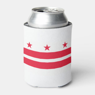 Enfriador De Latas Bandera del estado de Washington DC