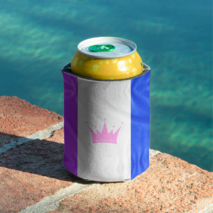 Enfriador De Latas bandera del orgullo de la cultura drag de Slippery