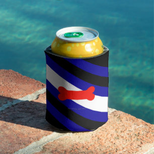 Enfriador De Latas Bandera del orgullo del juego de cachorros de Slip
