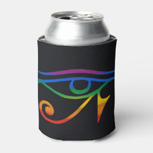 Enfriador De Latas Bandera del Orgullo Gay Goth