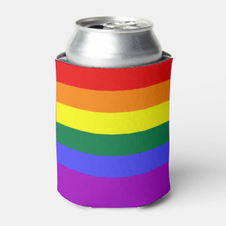 Enfriador De Latas Bandera del Orgullo Iris
