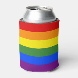 Enfriador De Latas Bandera del Orgullo LGBT, bandas de arco iris