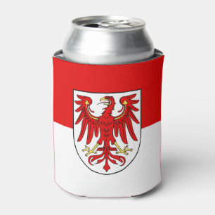 Enfriador De Latas Bandera del Refrigerador de bebidas de Brandeburgo