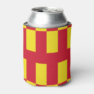 Enfriador De Latas Bandera del Refrigerador de bebidas de Northumberl