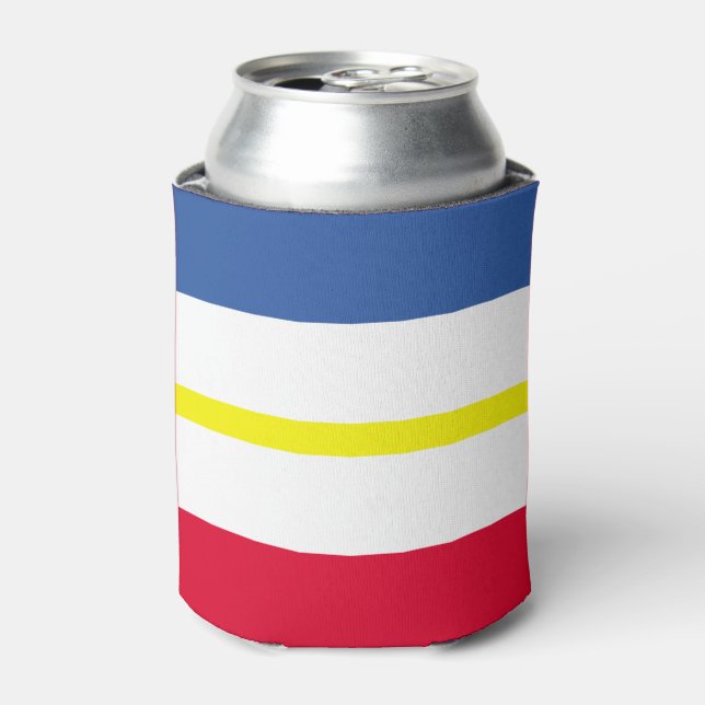 Enfriador De Latas Bandera del Refrigerador de bebidas Mecklemburgo-P (Lata Anverso)