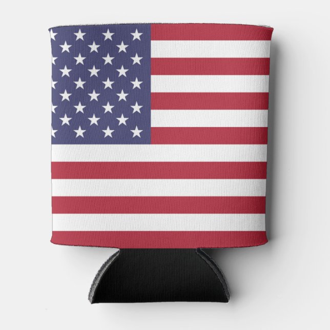 Enfriador De Latas Bandera estadounidense (Anverso)