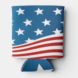 Enfriador De Latas Bandera estadounidense