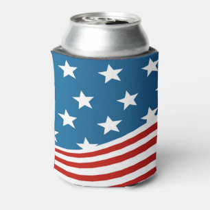 Enfriador De Latas Bandera estadounidense