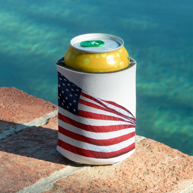 Enfriador De Latas Bandera estadounidense 2412 (Piscina in situ)