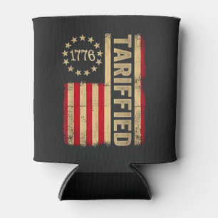 Enfriador De Latas Bandera estadounidense Tarrifs Americanos 1776