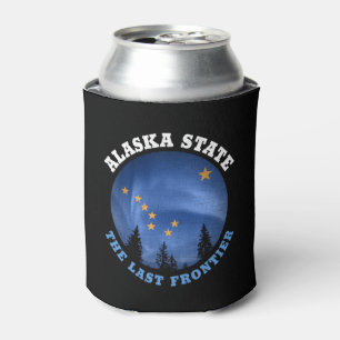 ENFRIADOR DE LATAS BANDERA ESTATAL DE ALASKA