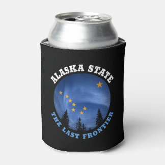 ENFRIADOR DE LATAS BANDERA ESTATAL DE ALASKA
