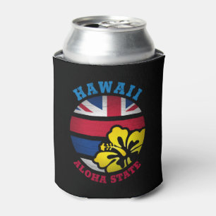 ENFRIADOR DE LATAS BANDERA ESTATAL HAWAII ALOHA
