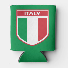 Enfriador De Latas Bandera/insignia de Italia