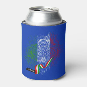 Enfriador De Latas bandera italiana