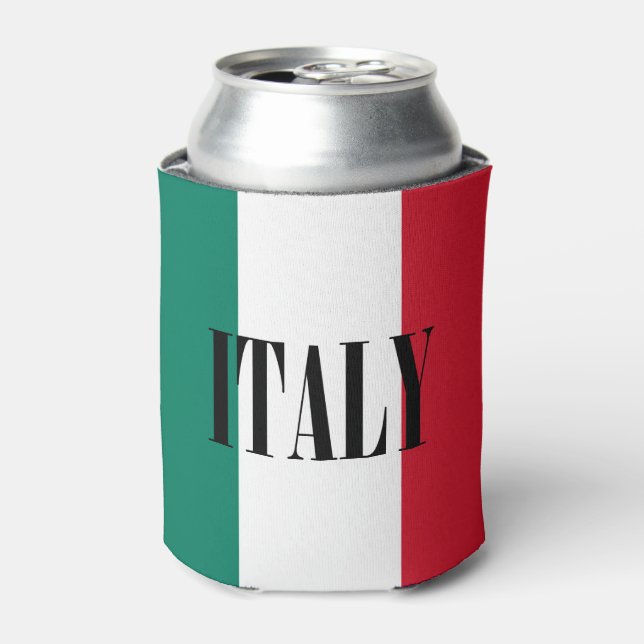 Enfriador De Latas Bandera italiana Italia Il Tricolore (Lata Anverso)