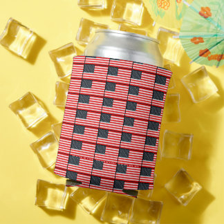 Enfriador De Latas Bandera patriótica americana del 4 de julio