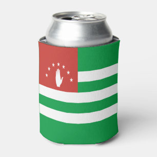 Enfriador De Latas Bandera patriótica de Abjasia
