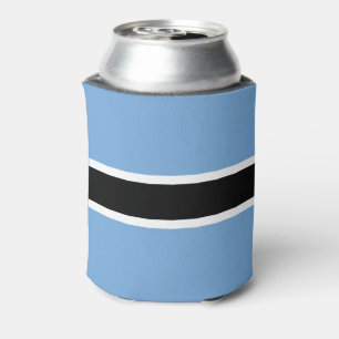 Enfriador De Latas Bandera patriótica de Botsuana
