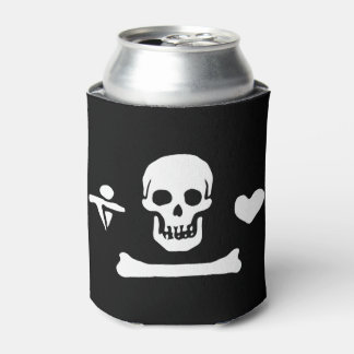 Enfriador De Latas Bandera pirata Stede Bonnet Jolly Roger