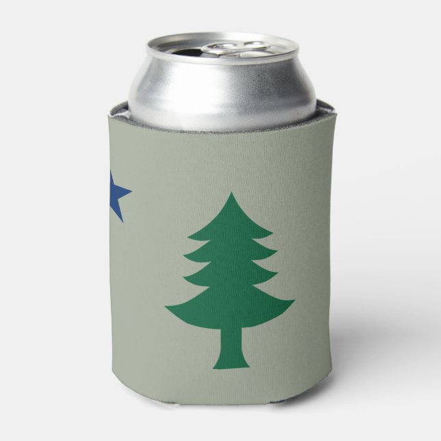 Enfriador De Latas Bandera Principal Koozie de 1901 (Lata Anverso)