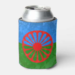 Enfriador De Latas Bandera romaní