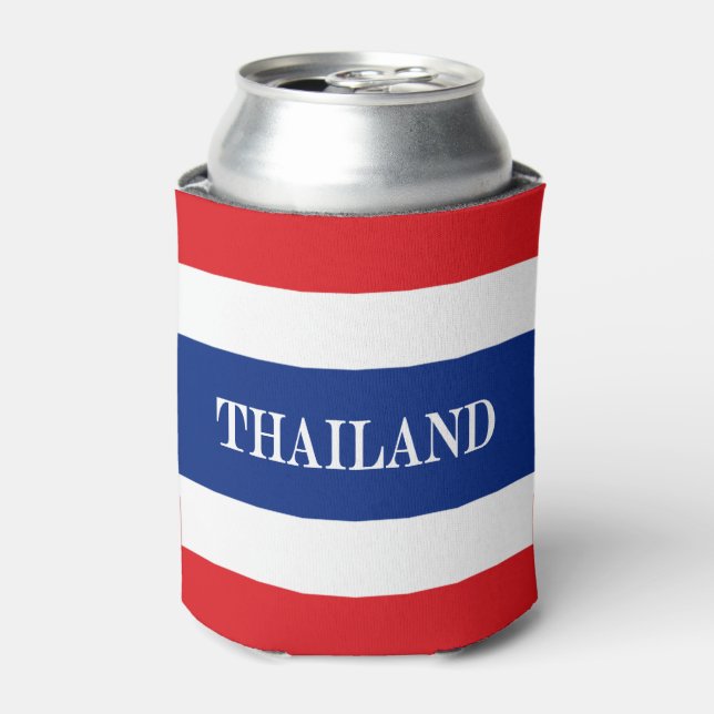 Enfriador De Latas Bandera tailandesa (Lata Anverso)