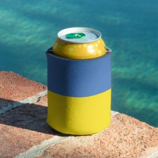 Enfriador De Latas Bandera ucraniana, eslava ucraniana, С л а в У к а