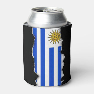 Enfriador De Latas Bandera Uruguay