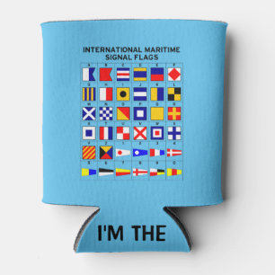 Enfriador De Latas Banderas de señal marítimas internacionales