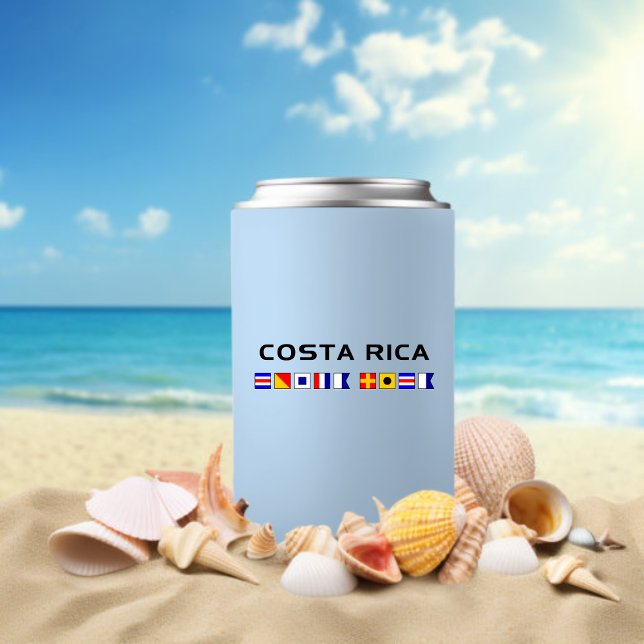 Enfriador De Latas Banderas náuticas de Costa Rica (Subido por el creador)