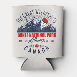 Enfriador De Latas Banff National Park Canada Alberta Travel Vintage