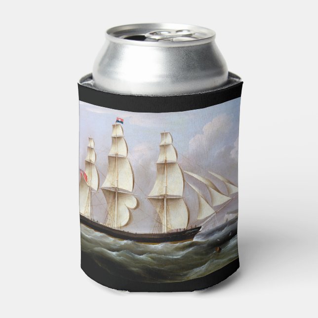 Enfriador De Latas Barco de vela Woolloomooloo 1850 (Lata Anverso)
