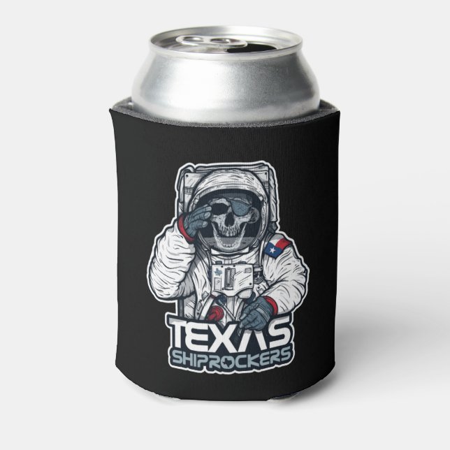 Enfriador De Latas Barco-Rockers de Texas Can Koozie (Reverso de la lata)