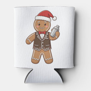 Enfriador De Latas Barista de Pan de Jengibre Navidad 2026 Café de Va