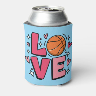 Enfriador De Latas Basketball Love Cute Girls Women Basketball Player