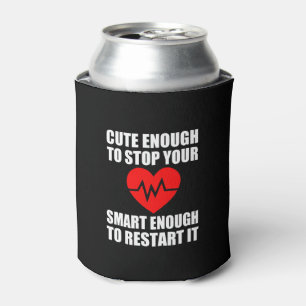 Enfriador De Latas Bastante lindo parar su corazón, enfermera