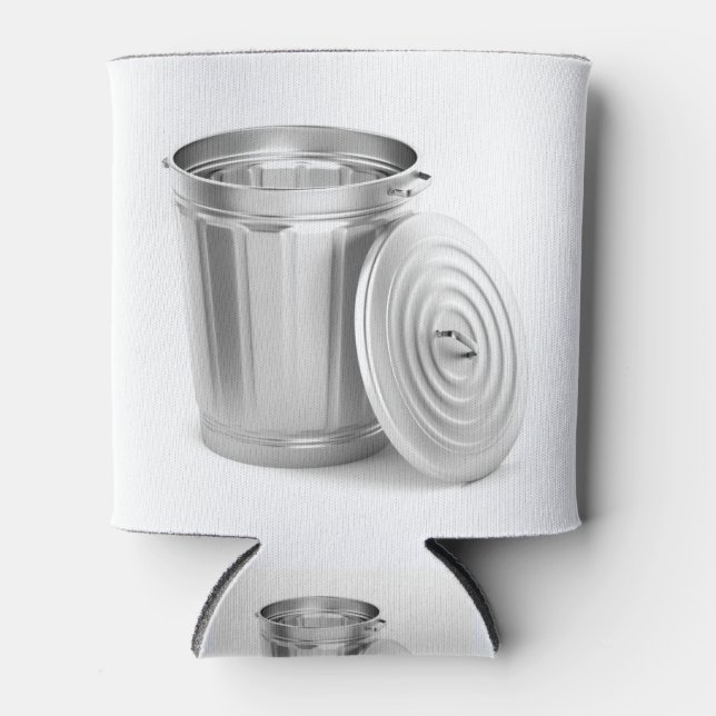 Enfriador De Latas Basura metalizado vacía (Anverso)