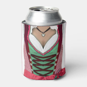 Enfriador De Latas Bavarian Dirndl