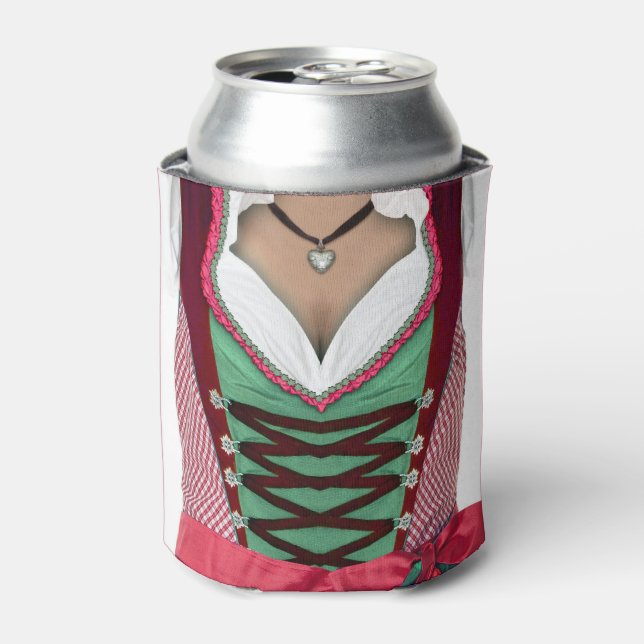 Enfriador De Latas Bavarian Dirndl (Lata Anverso)