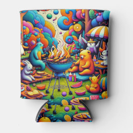 Enfriador De Latas BBQ cósmica