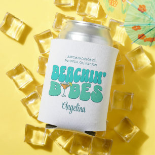 Enfriador De Latas Beach Bachelorette Party Beachin Babes Bridesmaid