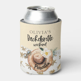 Enfriador De Latas Beach Bachelorette Refrigerador de bebidas de fin 
