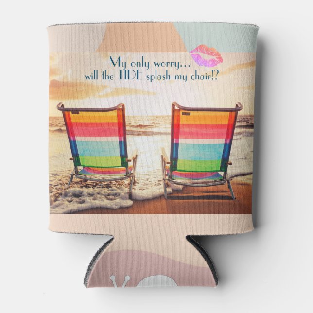 Enfriador De Latas Beach Cooler (Anverso)