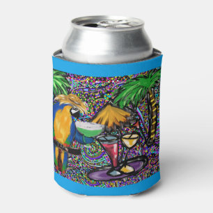Enfriador De Latas Beach Fiesta Parrot