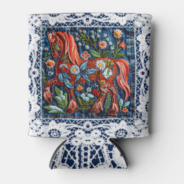 Enfriador De Latas Beautiful Embroidered Horse