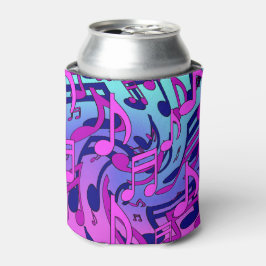 Enfriador De Latas Beautiful Music Dancing Musical Notes Upbeat