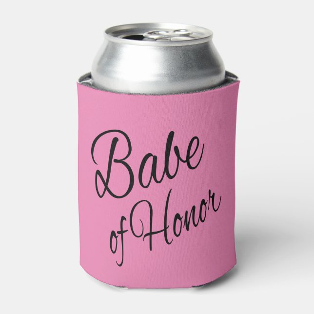 Enfriador De Latas Bebé de Honor (Lata Anverso)