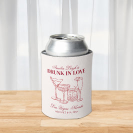 Enfriador De Latas Bebé Enamorado Cócteles Fin De Semana De Bachelore