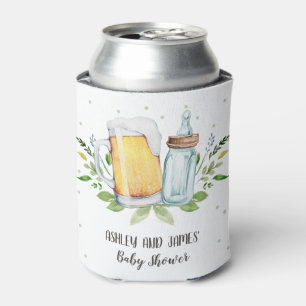 Enfriador De Latas Bebé está preparando frasco de cerveza de Baby Sho